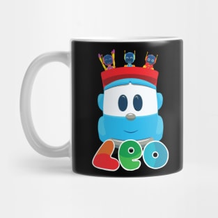 Leo the Truck and Robots Mug